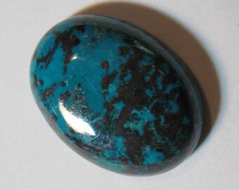 Chrysocolla-hölje ............ 20 x 15 x 6 mm ............ B1325