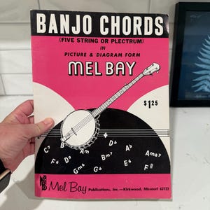 1961 Mel Bay  | Vintage Folk Music Instruction Book | Good Condition