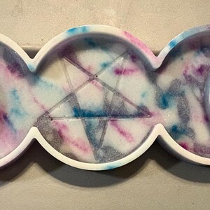 Vassoio portaoggetti a tripla fase lunare