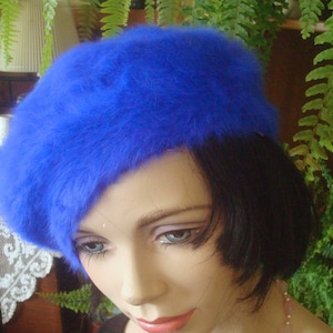 womens beret womens berets soft beret angora beret fur beret french beret womens french beret blue beret womens tam