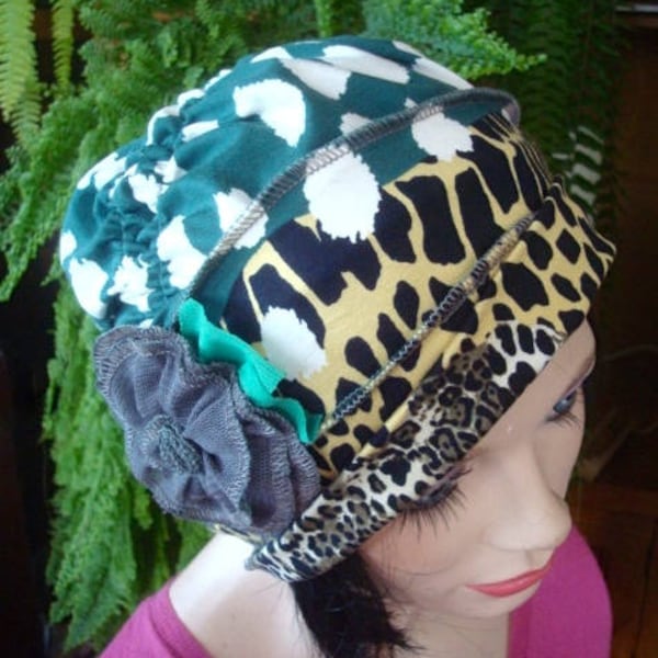 chemo hats womens turban chemo soft hat chemotherapy hat chemo gift soft hat cancer fun print