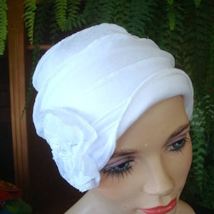 Womens Chemo Hat Chemo Headwear soft Flapper grey Chemotherapy Alopecia Beanie many colours