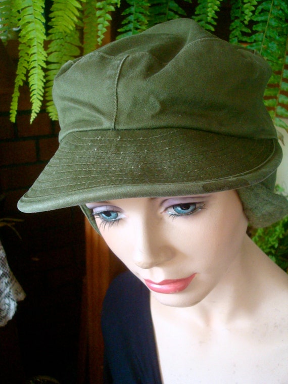 womens hat womens aviator hat army hat winter hat… - image 5