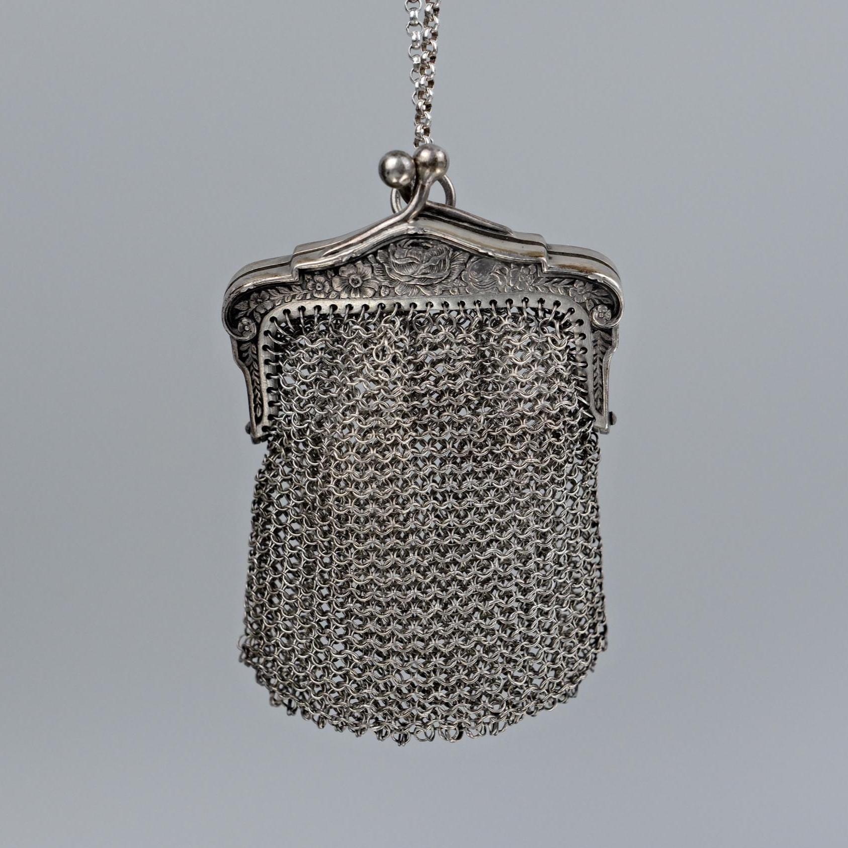 アンティーク メッシュパース Chainmail coin purse - Etsy 日本