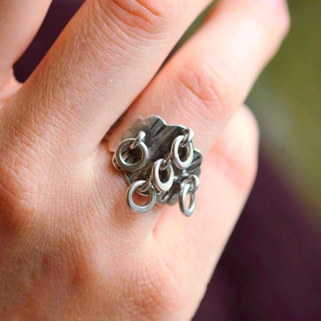 Sami Rind Vintage Sami Ring von Juhls Kautokeino – Norwegischer Design Ring 830 ...