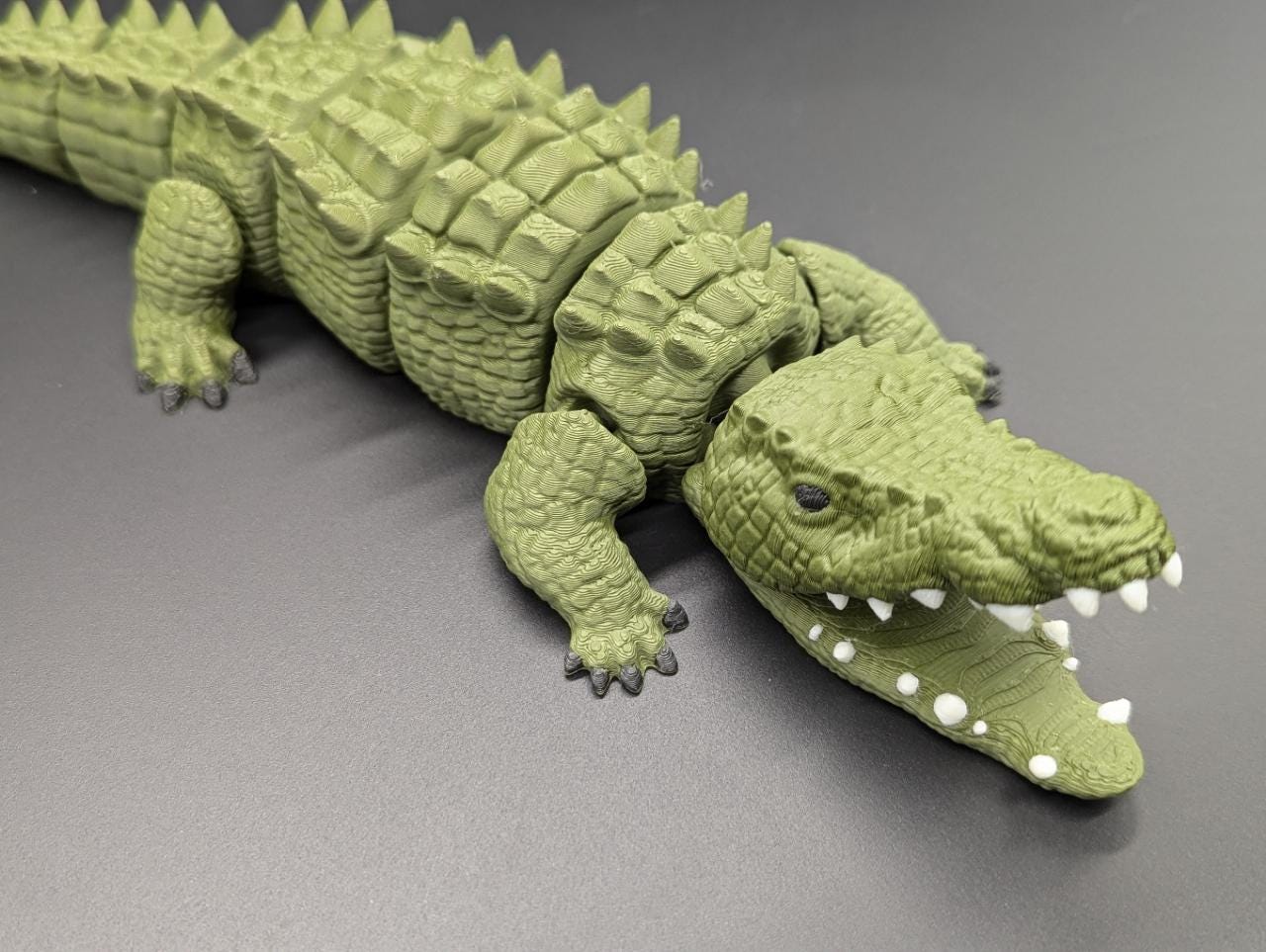 Crocodile toy figure - Etsy 日本