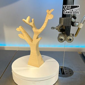 SL2124 Bandsaw Jewelry Stand Plan--PDF file