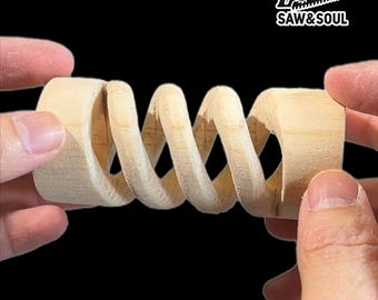 SL2054 Bandsaw Scroll Saw Double Spiral Plan--PDF file