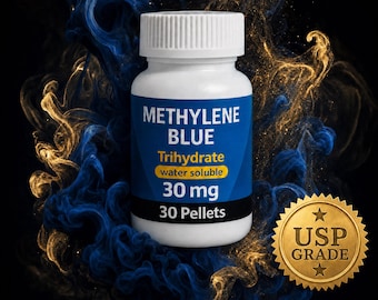 Compresse di blu di metilene / grado USP, puro al 99,995%, 30 mg x 30 unità (900 mg)