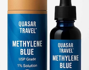 Methylene Blue 1% Solution: USP Grade, 50ml Glass Dropper