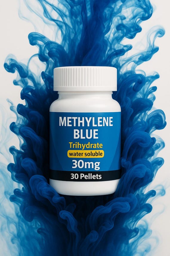 Methylene Blue Tablets: 99.995% Pure, USP Grade, 30 Tablets