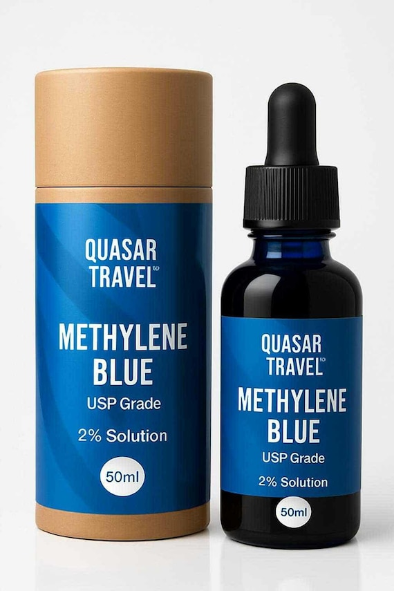 Methylene Blue 2% Concentrate Tincture: USP Grade, 50ml Glass Dropper