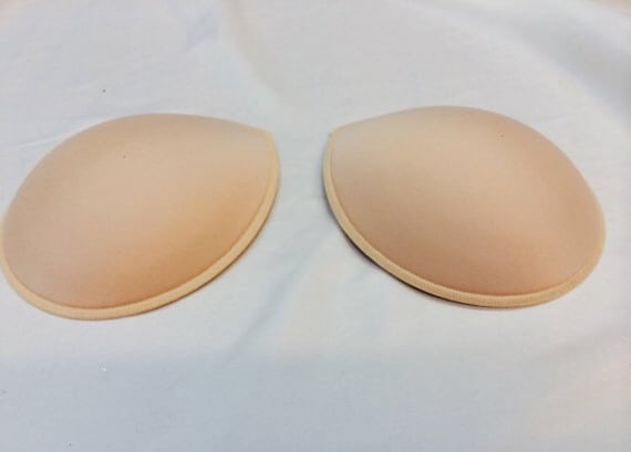 Bra Cups Tear Drop Shape, Bra Cups for Your Dress Making Supply Needs Push  up Bra Patting Bra Cups -  Canada