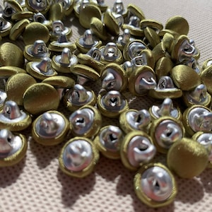 Bridal Buttons satin covered by the Dozen color lime peel covered buttons. Lime peel satin covered button green covered buttons.