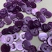 Medium Purple Buttons With Glistening Sheen Design 5/8” Sewing Buttons ...