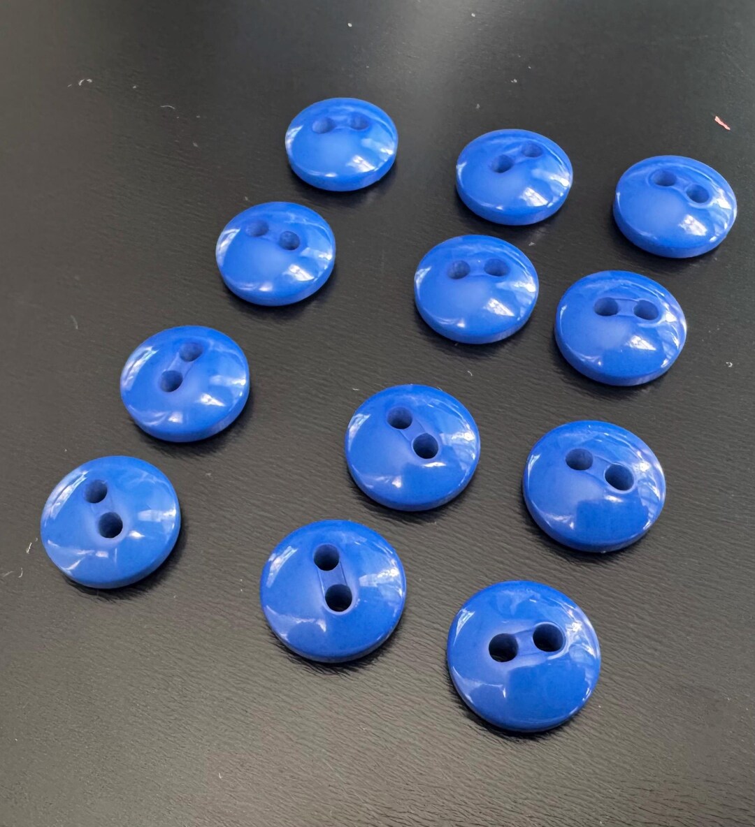 Small Blue Button Royal Blue Buttons Sewing Buttons 1/2" 16mm Sewing ...