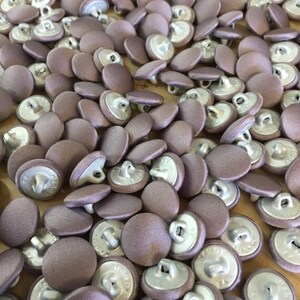 Dusty Lilac Covered Buttons, Vest Buttons, Satin Covered Tuxedo Buttons ...