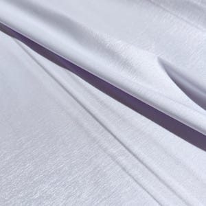 White Stretch taffeta, polyester spandex nylon taffeta fabric shiny stretch fabric dress shirt lingerie