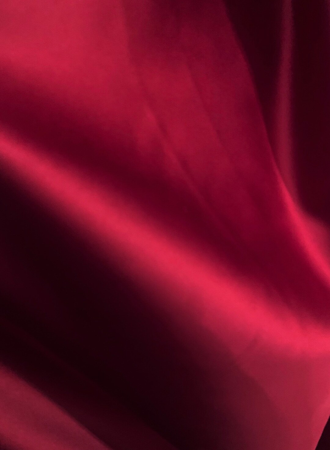 Ultra Burgundy Satin, Bridal Fabric, Satin Lamour, Lamour Satin Fabric by the Yard, Ultra ...