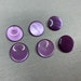 Medium Purple Buttons With Glistening Sheen Design 5/8” Sewing Buttons ...