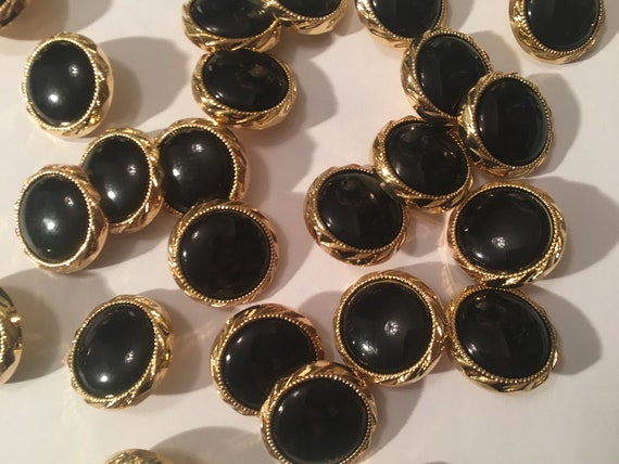 Gold sewing buttons deals