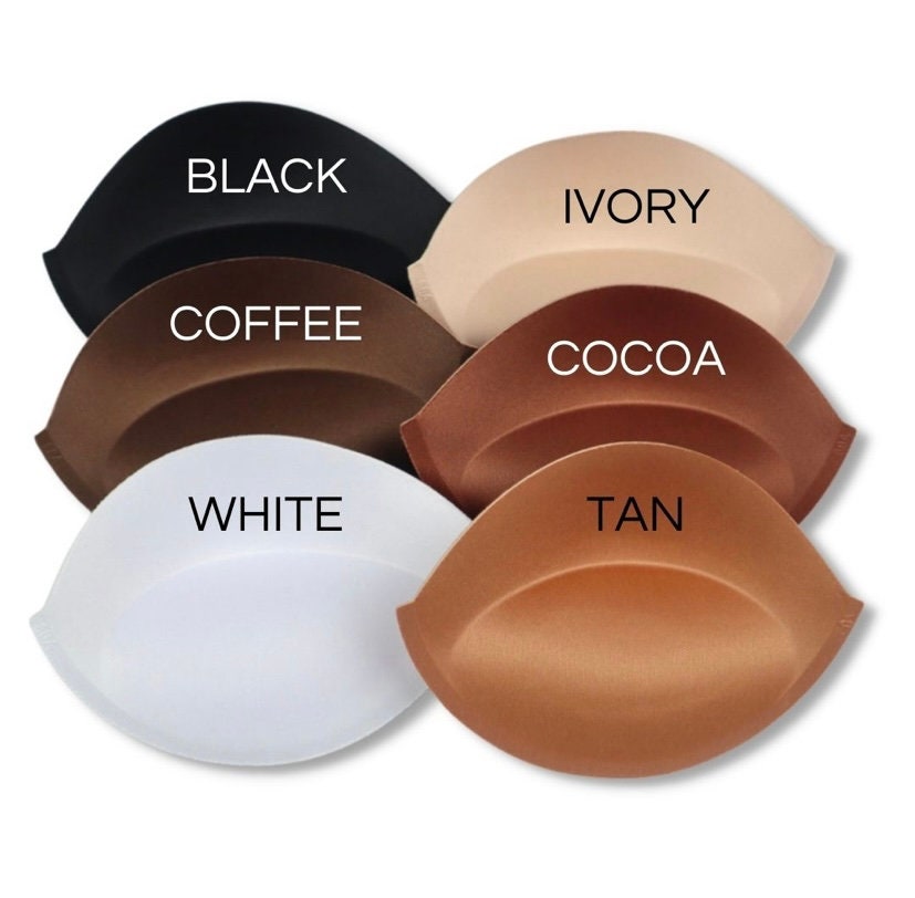 3 Pairs White Coasters Womans Tops Womens Bras Bra Pads for Swimsuits Bra  Pads& Breast Enhancers Swimsuit Pad Inserts Jacket Push up Mat Underwear  Bra