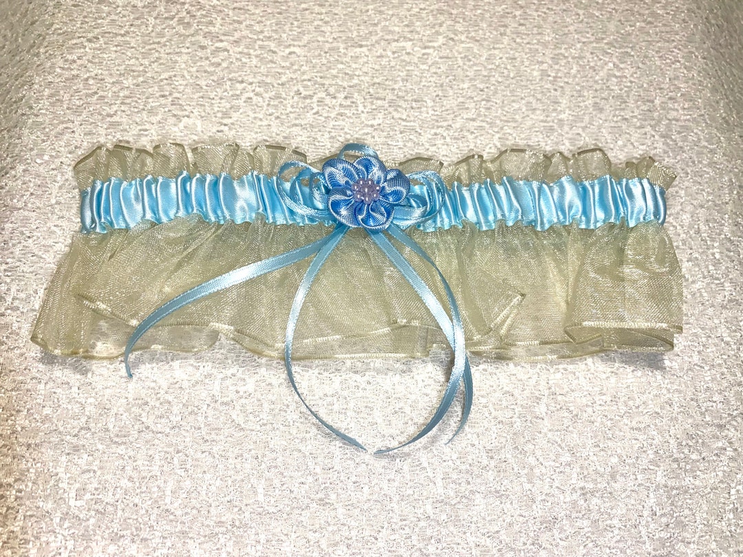 Giarrettiera Da Sposa Per Il Tuo Matrimonio, Addio Al Nubilato, Addio Al Nubilato, Giarrettiera Blu Navy, Blu Navy, Giarrettiera Da Ballo Di Fine Anno, Ferro Di Cavallo Portafortuna Per Il Ballo Di - Foto 11