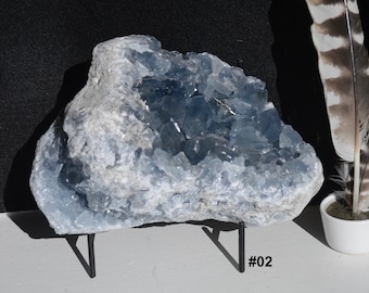 Large Celestite Cluster for Sale 6 to 14 lbs | FREE US Shipping | Choose Your Favorite | Blue Crystal Geode Gemstone Stones Extra Large