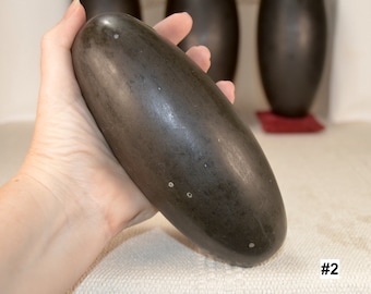 Rare Black Shiva Lingam 6.75 to 8 inch CHOOSE Your Favorite Shiva Stone | Siva Lingham | Buy Shivalinga Statue Stone India Narmada River