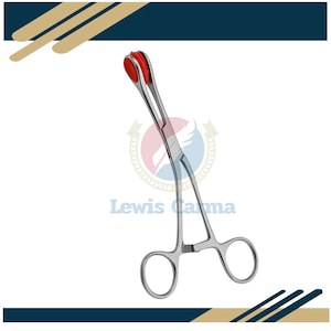 Collings Surgical Tongue Forceps – 17cm, Stainless Steel, Reusable Tool
