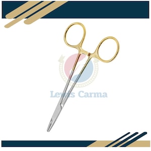 Derf Needle Holder – 12cm Surgical Instrument, Optional T.C Inserts, Reusable