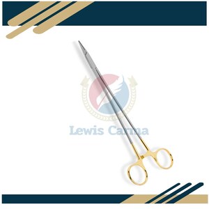 Delicate Microvascular Needle Holder – T.C Inserts, Reusable Stainless Steel, CE Approved
