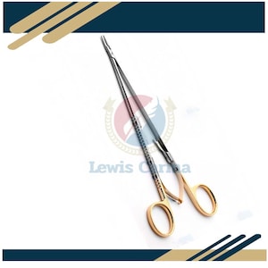 Diethrich Needle Holder – Stainless Steel, Finger Ring Style, with Tungsten Carbide Inserts