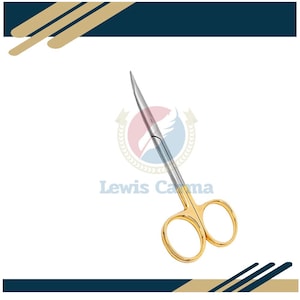 Jameson Delicate Scissors Set – 13cm Stainless Steel, Straight and Curved Blades