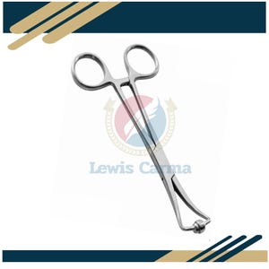 Ball & Socket Surgical Towel Clamp – Curved, Reusable Stainless Steel, CE Approved
