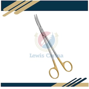 Freeman Surgical Scissors – Face Lift Tool with Curved Stainless Steel Blades