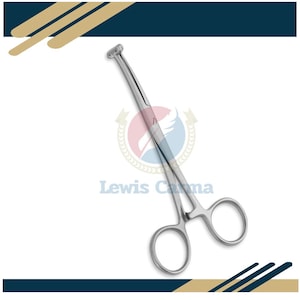 Pitanguy Forceps – Flap Grasping Instrument 14cm, Reusable Stainless Steel, CE Approved