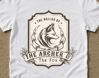 Chemise archer et le renard, t-shirt graphique vintage des années 90, t-shirt renard rétro, t-shirt unisexe pour adultes, designs, renard forestier