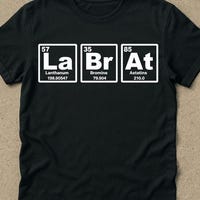 Lab Tech Shirt/ Periodic Table Elements T-shirt/ Funny Lab Tee Shirt ...