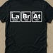 Lab Tech Shirt/ Periodic Table Elements T-shirt/ Funny Lab Tee Shirt ...
