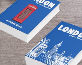 Sjabloon reisfotoalbum Londen | Aangepast e-boekontwerp (digitaal)