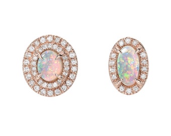 Reverie Australian Opal Earrings by NIXIN Jewelry