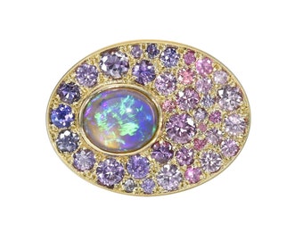 Seeds of Tomorrow Australian Opal Ring by NIXIN Jewelry