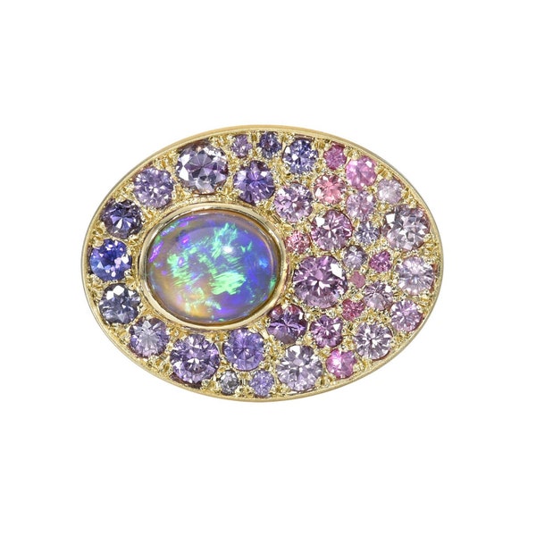 Seeds of Tomorrow Australian Opal Ring by NIXIN Jewelry