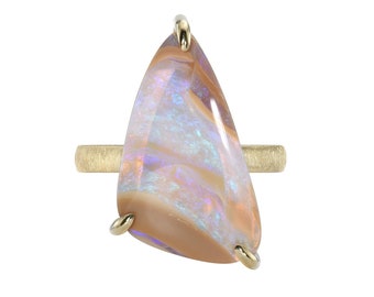 Passage of Time Australian Opal Ring by NIXIN Jewelry