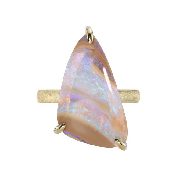 Passage of Time Australian Opal Ring by NIXIN Jewelry