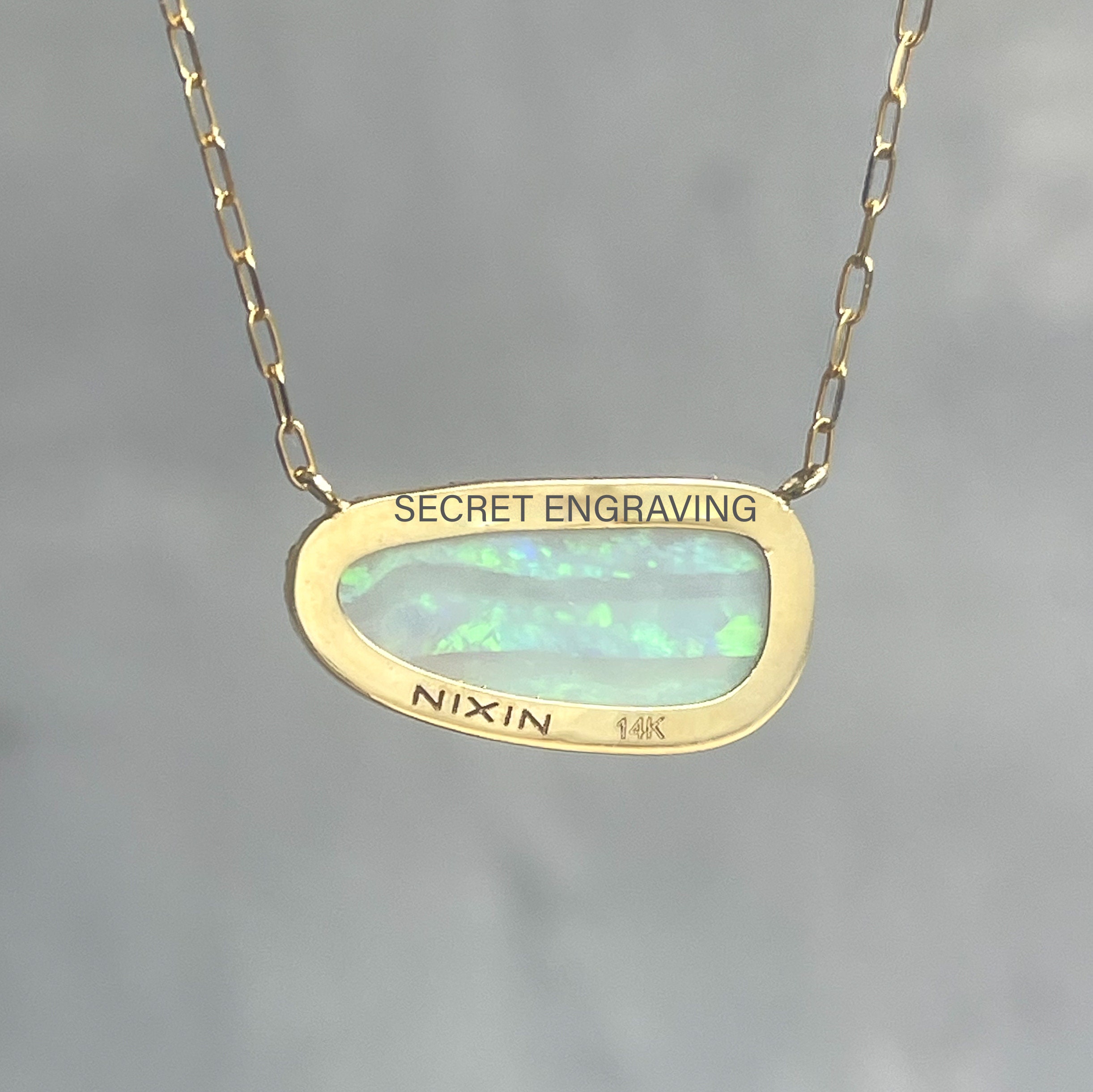 NIXIN Jewelry の Alpine Reverie オーストラリアン オパール 