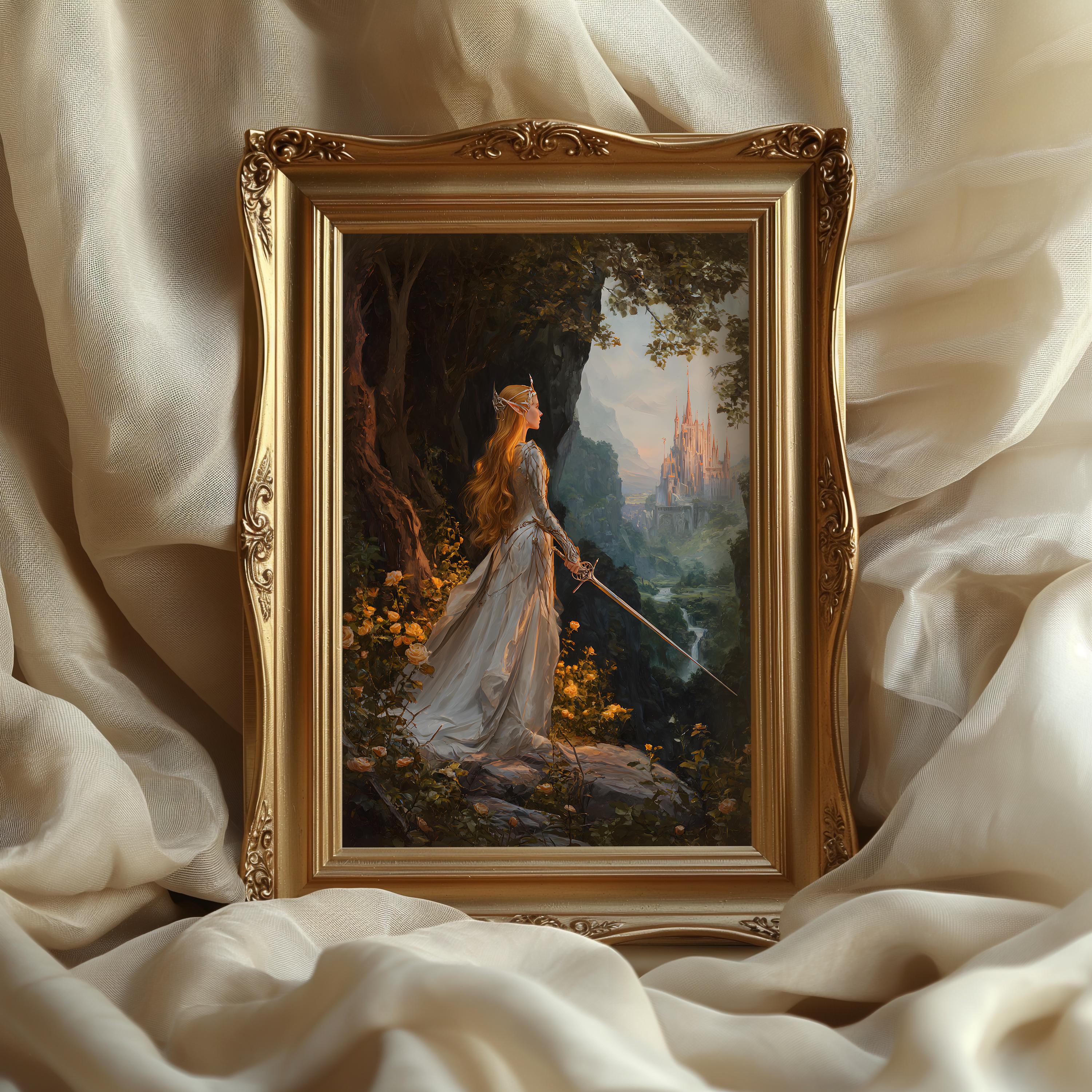 Princess Painting - Etsy UK