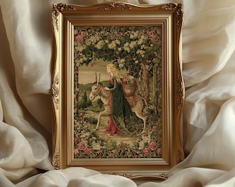 Donkeyskin Poster: Renaissance Fairytale Decor