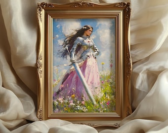 Female Knight Poster: Warrior Princess